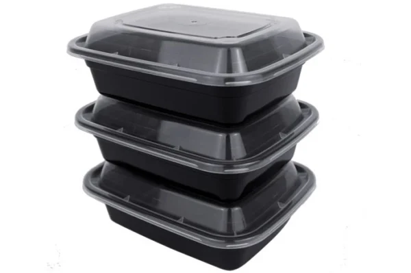 Microwavable Container Rectangle 12oz - Image 5